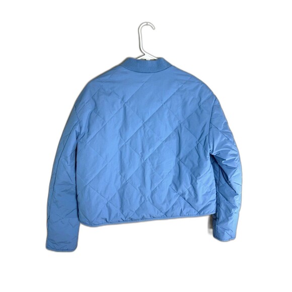 Sweaty Betty Blue Harley Quilted Zipper Front Jacket Coat XS - Picture 5 of 11
